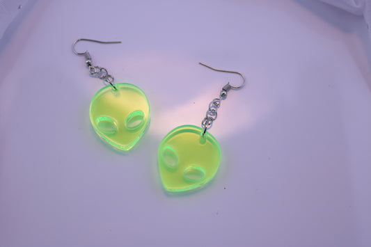 Alien Earrings