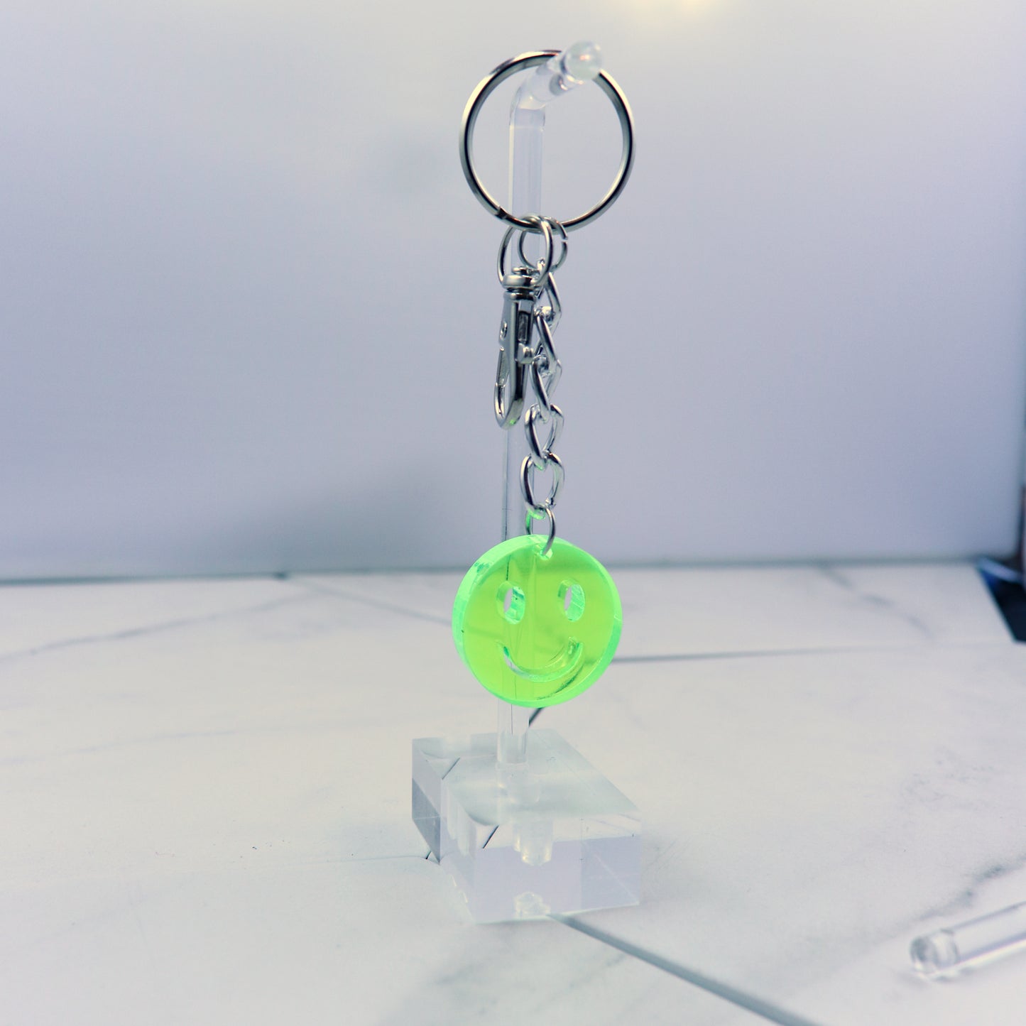 Smiley Face Keychain