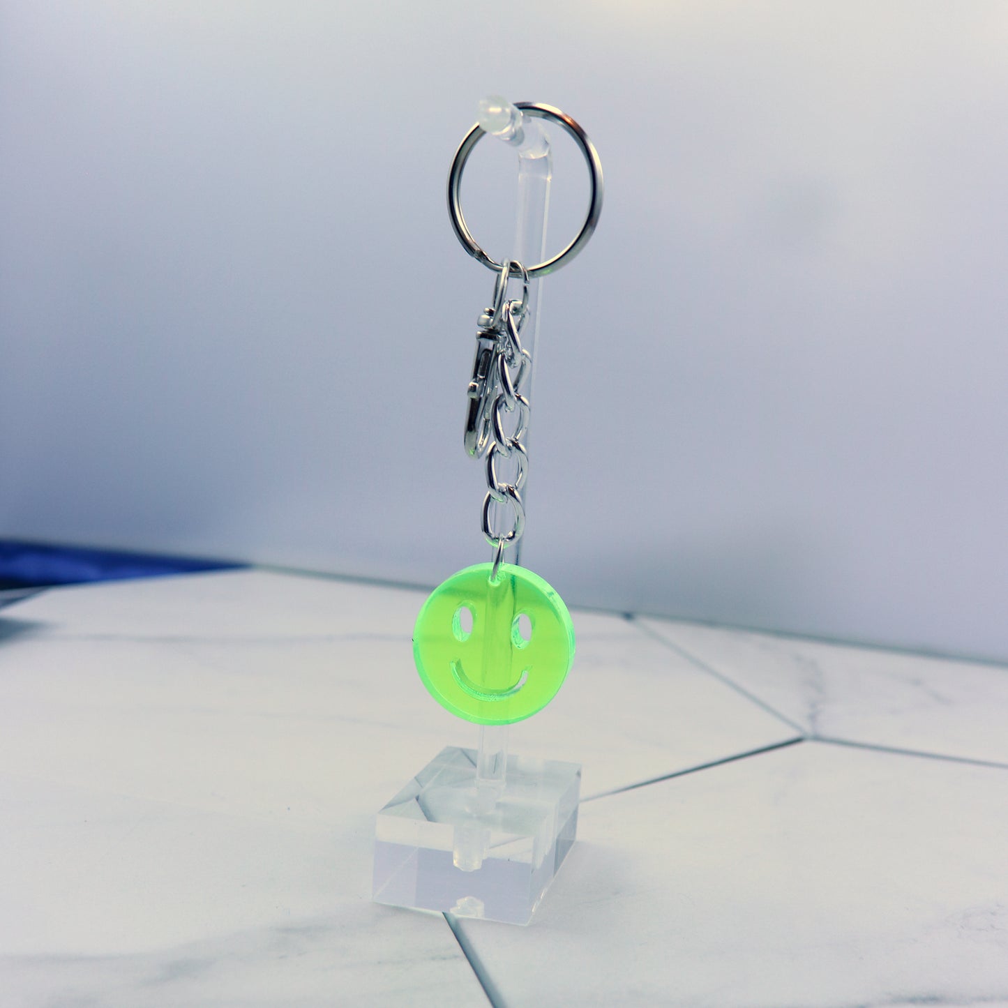 Smiley Face Keychain