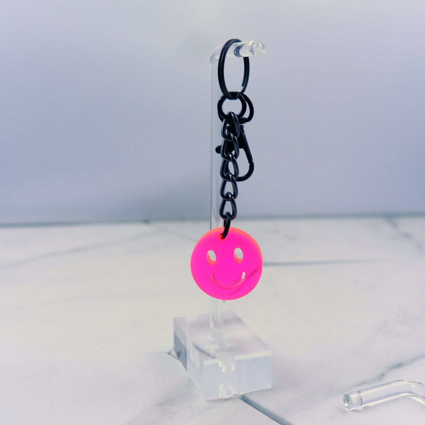Smiley Face Keychain