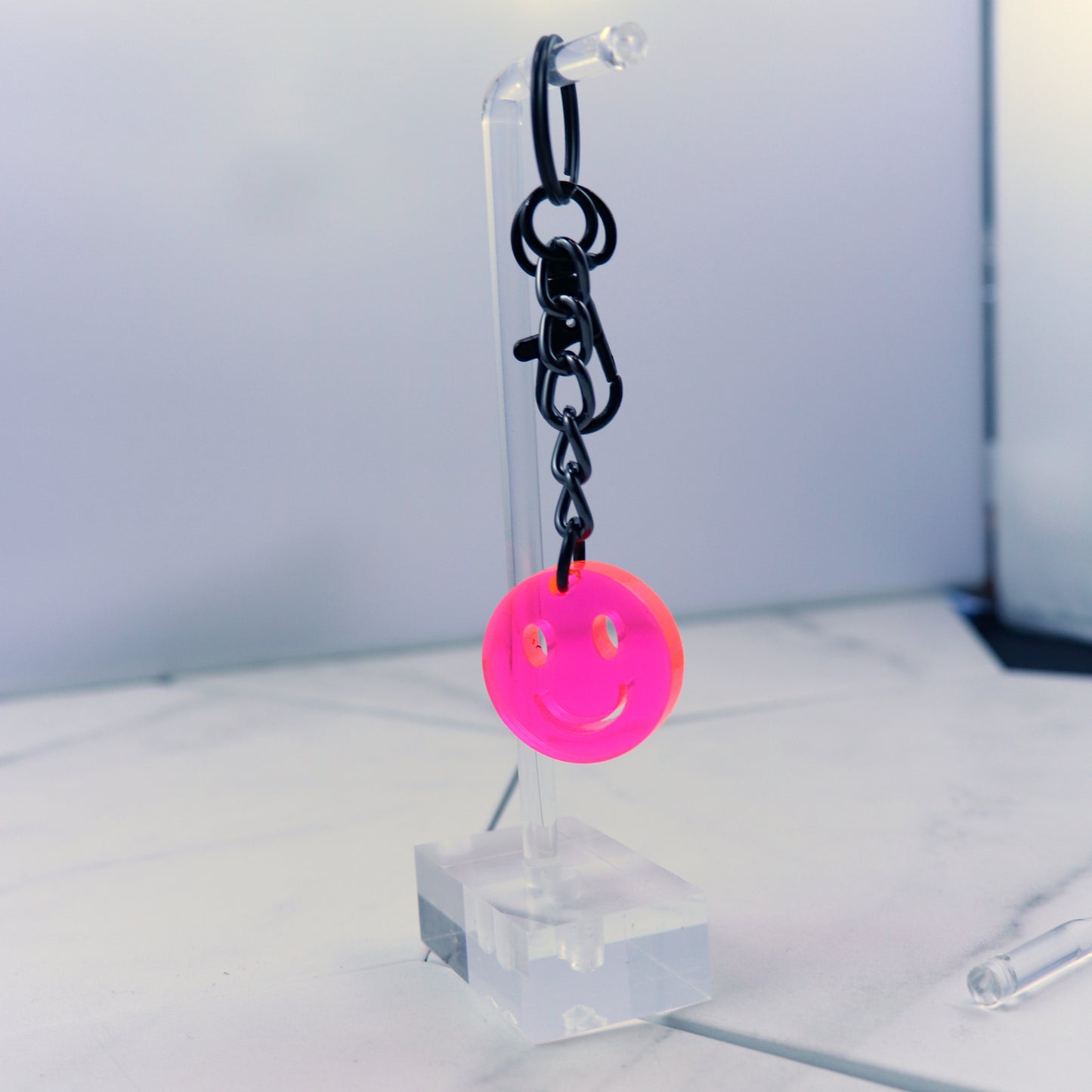 Smiley Face Keychain